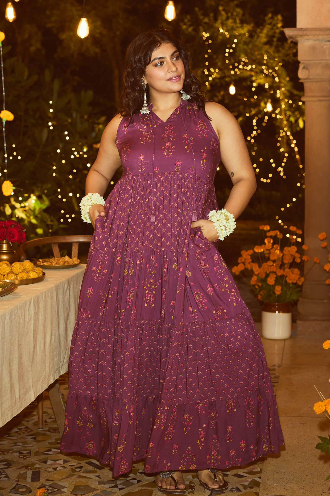 Aashiqana Modal Maxi Gown